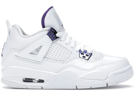 jordan 4 purple metallic stockx